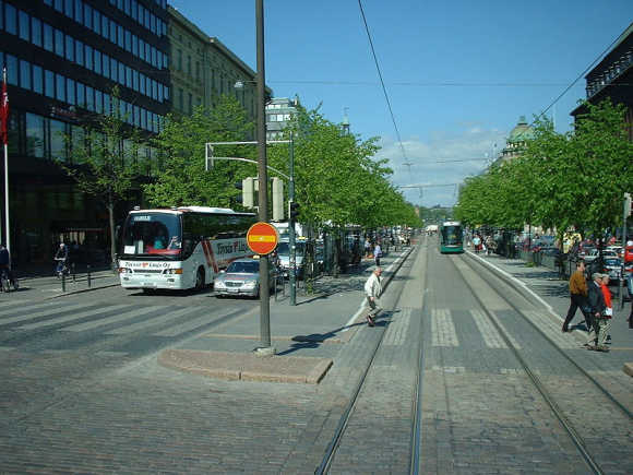A view of Helsinki.