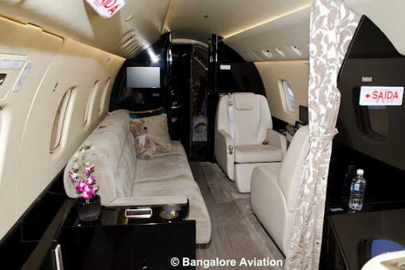 An inside look at Embraer Legacy 650