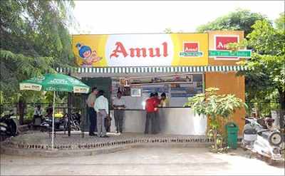Amul spans across 75,000 kirana stores.