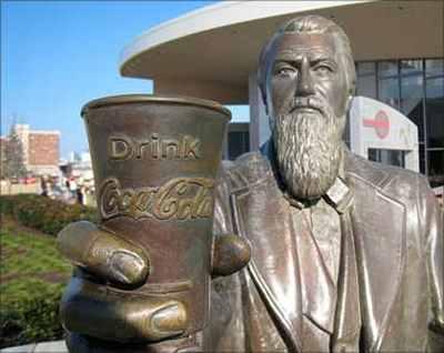 John Pemberton at New World of Coca-Cola, Atlanta