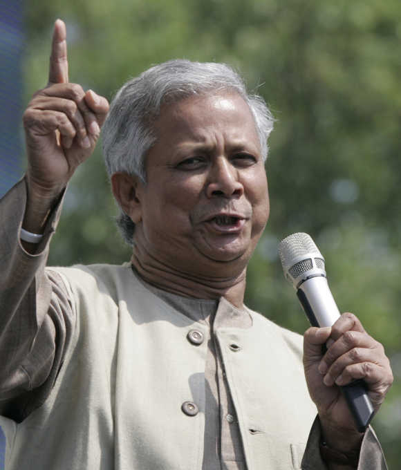 In 2006 Yunus and Grameen received the Nobel Peace Prize.