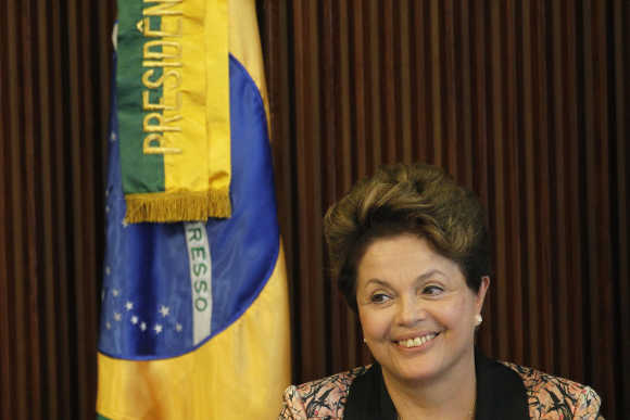 Brazil's President Dilma Rousseff.