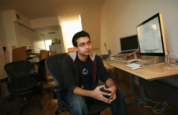 Young, vibrant and confident Sahil at this young age works around 80 hours a week.
