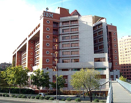 IBM building in Madrid.
