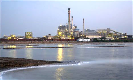Tata Chemicals plant in Mithapur.