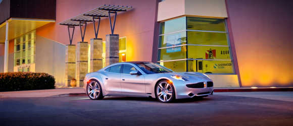 Amazing images of electric car, Fisker Karma