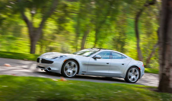 Amazing images of electric car, Fisker Karma