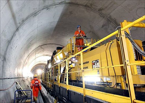 World's longest railway tunnel