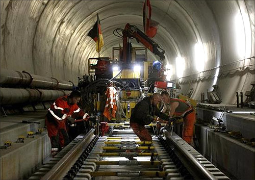 World's longest railway tunnel