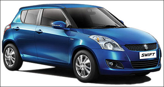India's highest selling cars in 2012