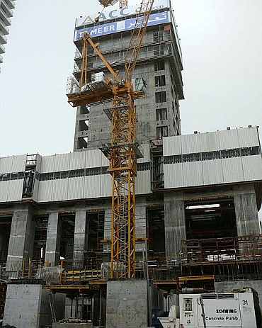 Construction of Princess Tower