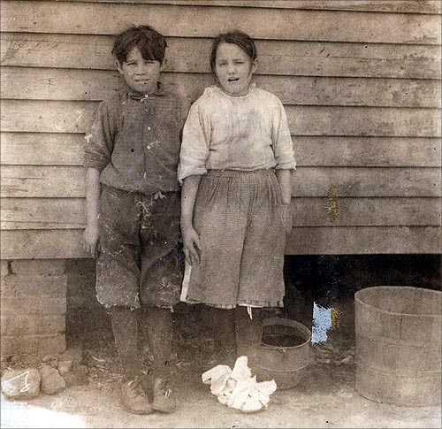How child labourers toiled in America