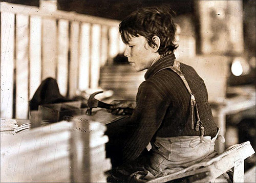 How child labourers toiled in America
