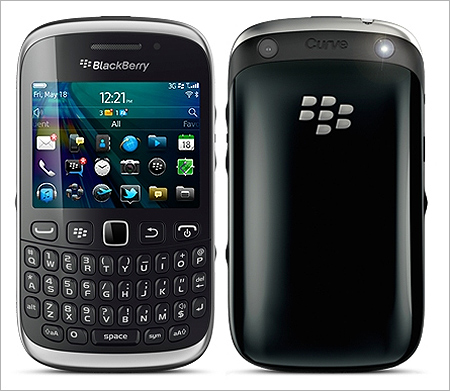 3G-compatible BlackBerry Curve 9320 smartphone.