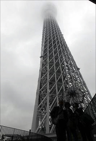 Tokyo Skytree: World's tallest free-standing tower