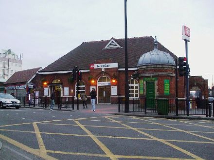 Forest Gate Railway Station.