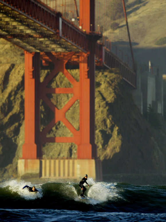 Iconic Golden Gate Bridge turns 75