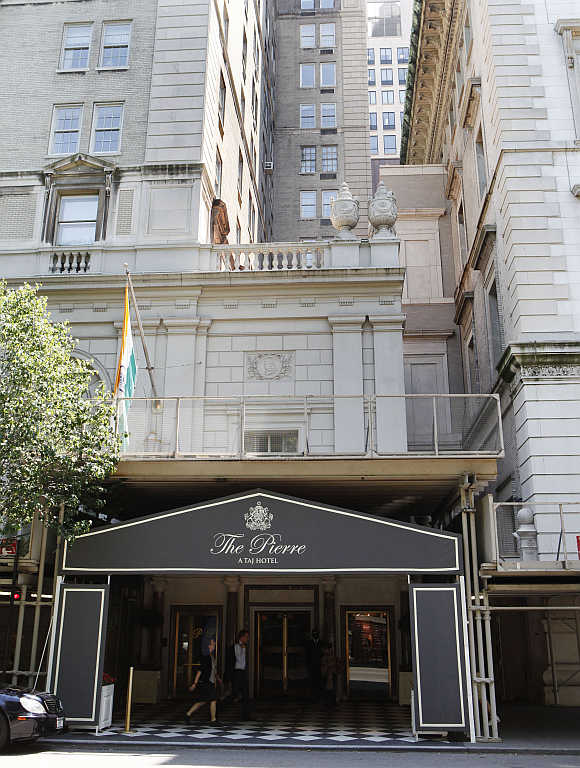 Pierre Hotel in New York.
