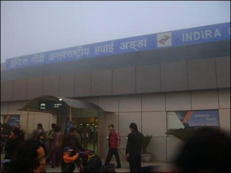 Fog has caused havoc in flying schedules of thousands of air travellers in India. File photo of the international airport in New Delhi.