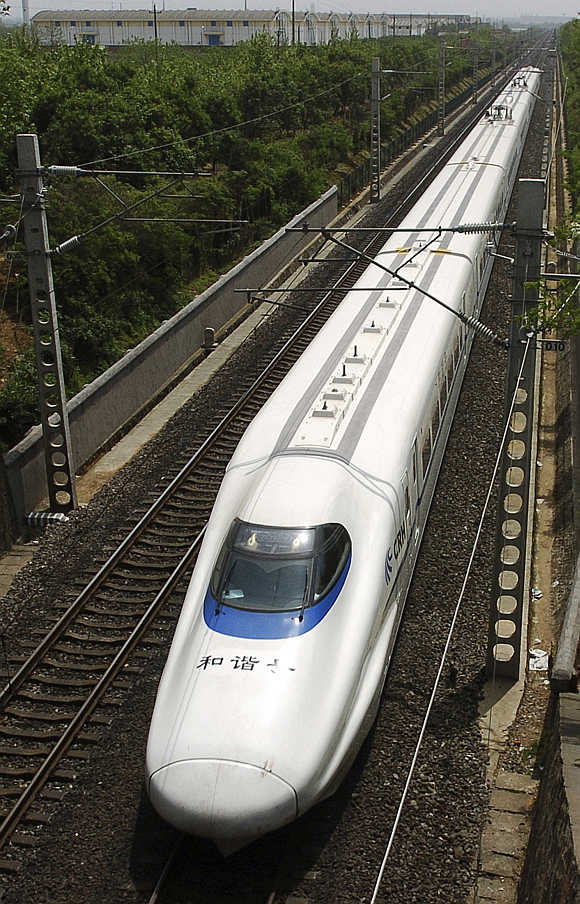 There are some incredibly fast trains in the world.
