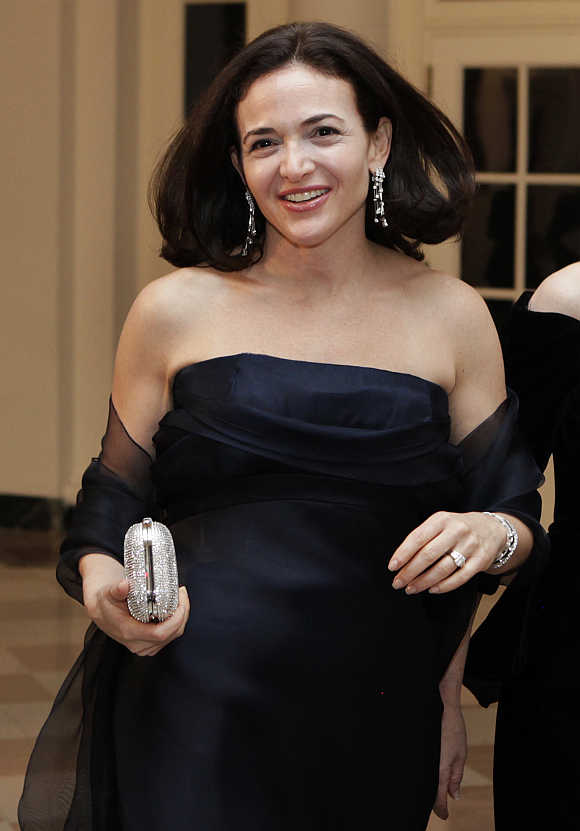 Sheryl Sandberg.