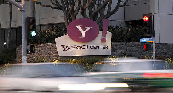 Yahoo offices in Santa Monica.