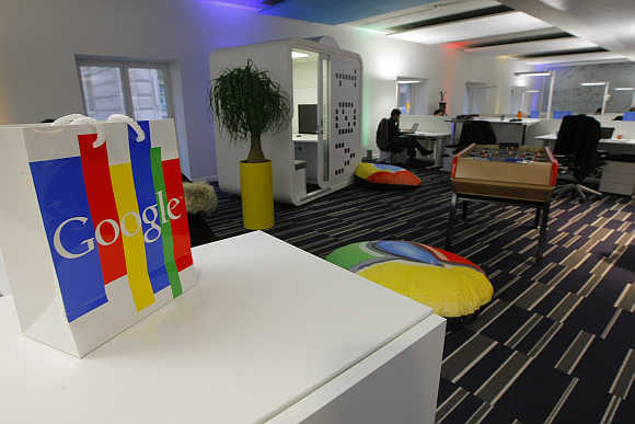 Google headquarters in Paris.