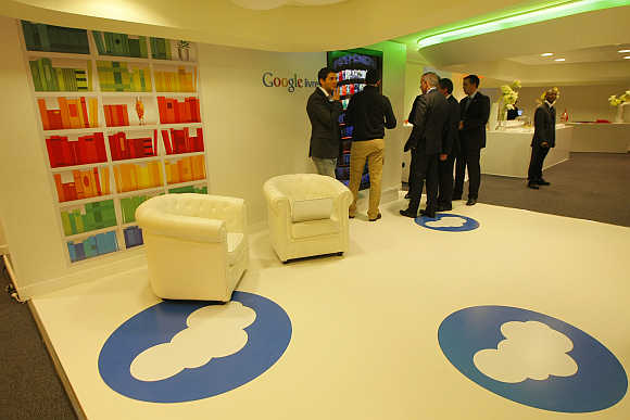 A view of Google France headquarters in Paris.