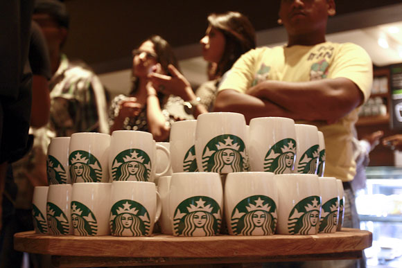 A Starbucks outlet