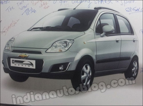 Chevrolet Spark facelift revealed