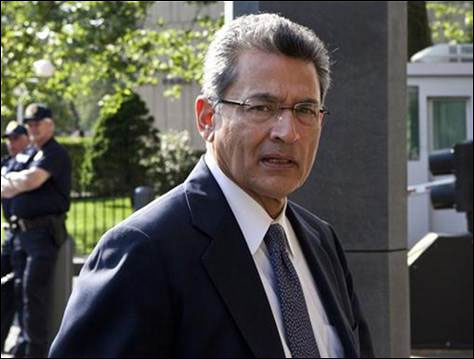 Rajat Gupta arrives for an earlier hearing in court