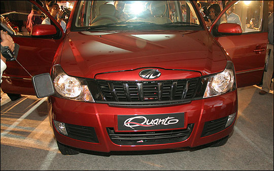 Mahindra launches the Quanto at Rs 582,000