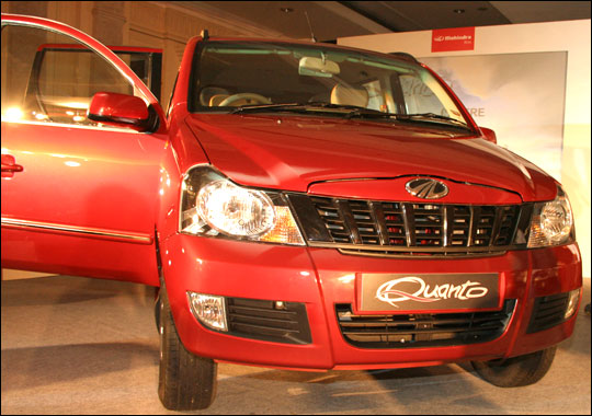Mahindra launches the Quanto at Rs 582,000