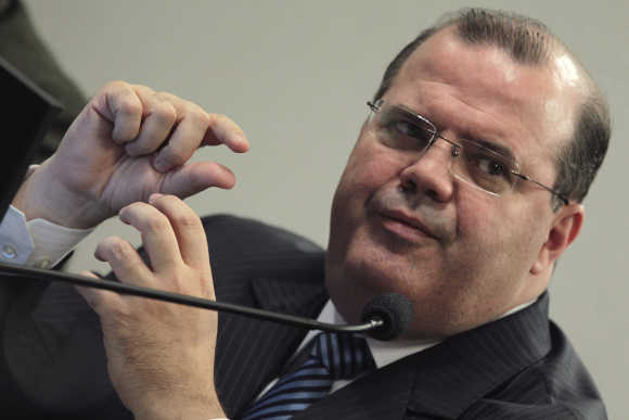 Brazil's Central Bank President Alexandre Tombini.