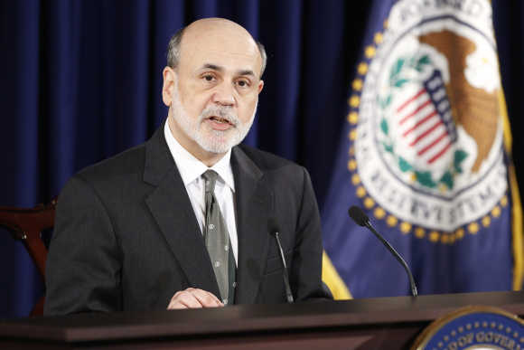 Federal Reserve Chairman Ben Bernanke.