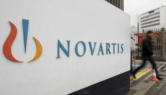 Novartis plant in Basel, Switzerland.