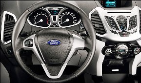 A Ford car interior