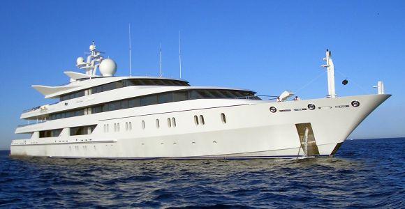 Vijay Mallya's luxury yacht Indian Empress.