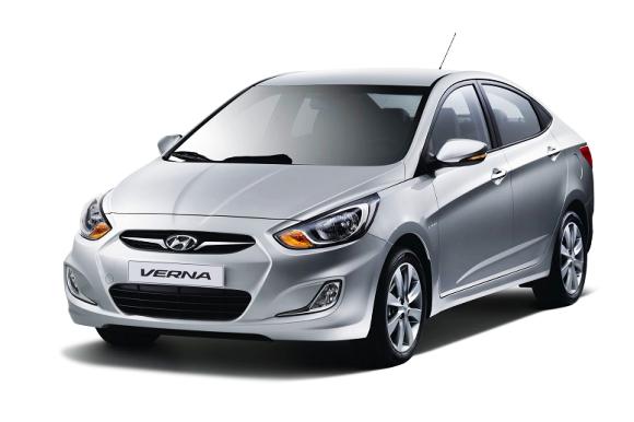 Hyundai Verna.