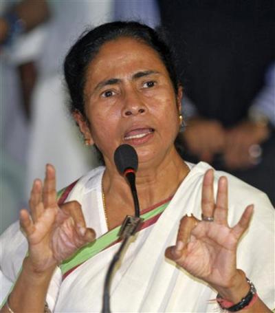 West Bengal Chief Minister Mamata Benerjee.