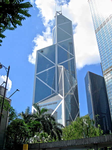 Bank of China Tower in Hong Kong.