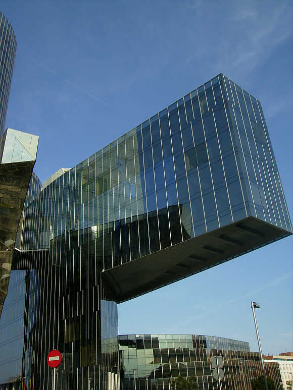 Gas Natural company's headquarters, Torre Mare Nostrum in Barcelona, Spain.