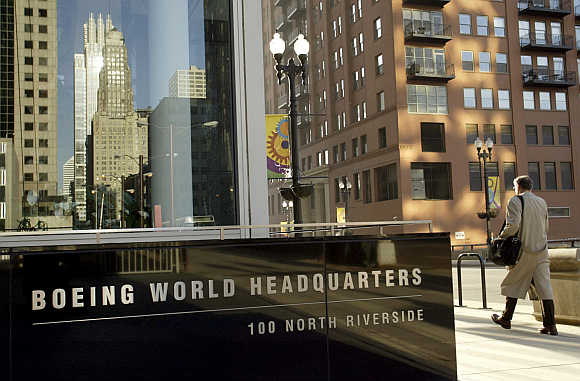 Boeing World Headquarter's in Chicago.