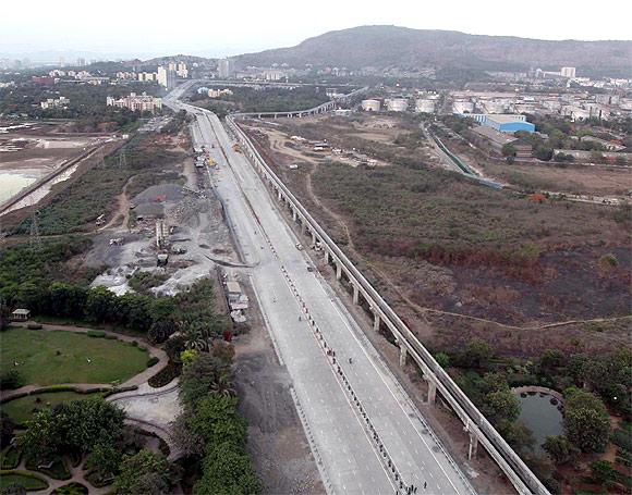 Mumbai's Eastern Freeway.