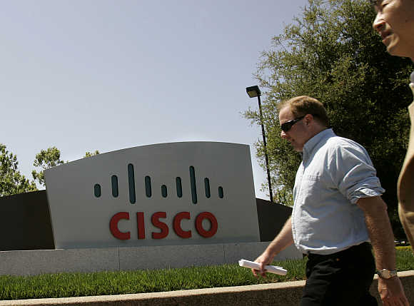Headquarters of Cisco in San Jose, California.