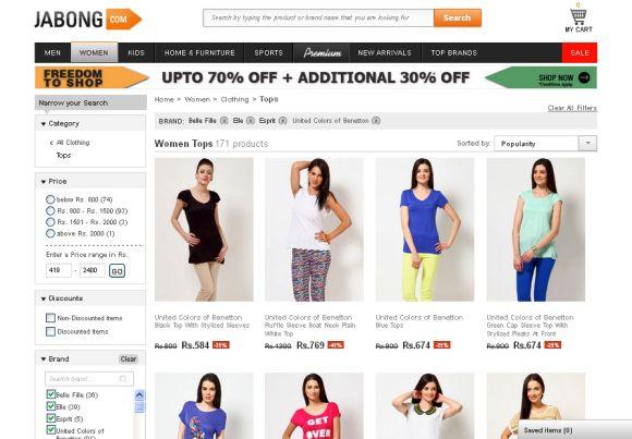 India s most popular online shopping websites - Rediff.com 