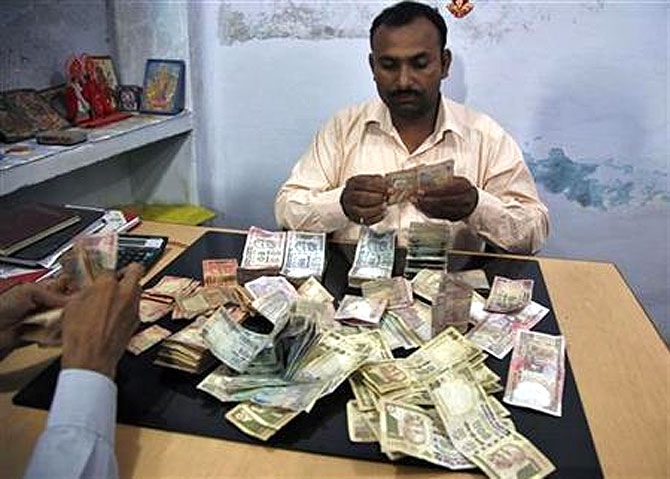 In the quarter ended March this year, the rupee posted a gain of 3.1 per cent, as foreign investors bought heavily into Indian equities and debt.