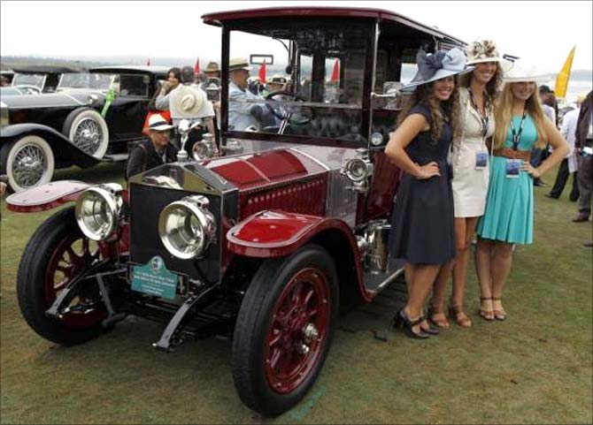 A tour of the amazing Vintage car show