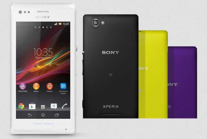 Sony launches Xperia M; costs Rs 12,990