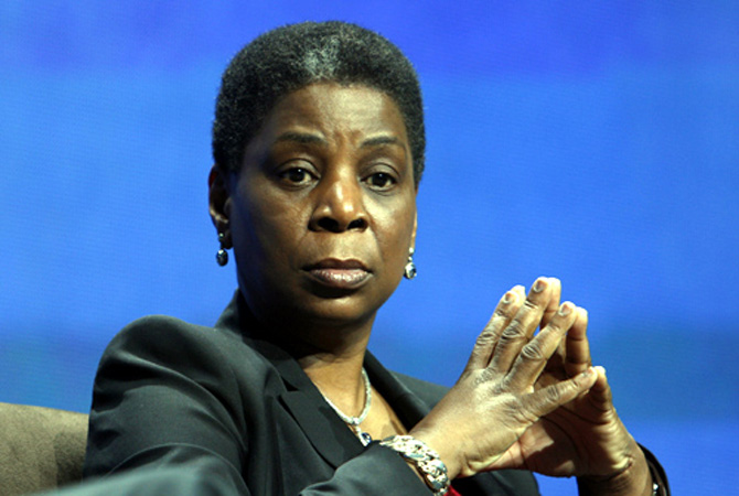 Xerox Chairman and CEO Ursula Burns during a CES Innovation Power Panel.